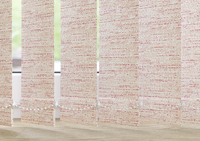 Cassandra, Torch Red - Vertical Blind - Image 4